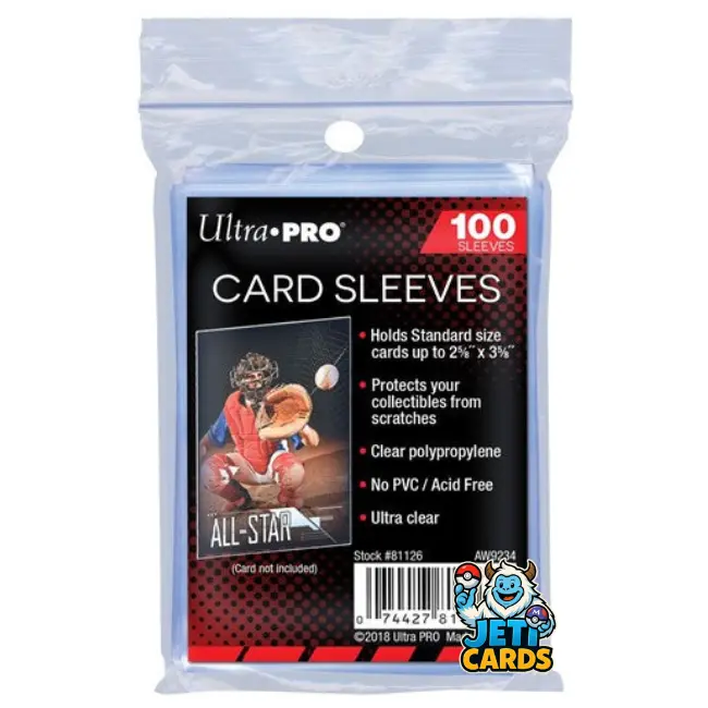 Ultra Pro Soft Sleeves (100 sleeves)