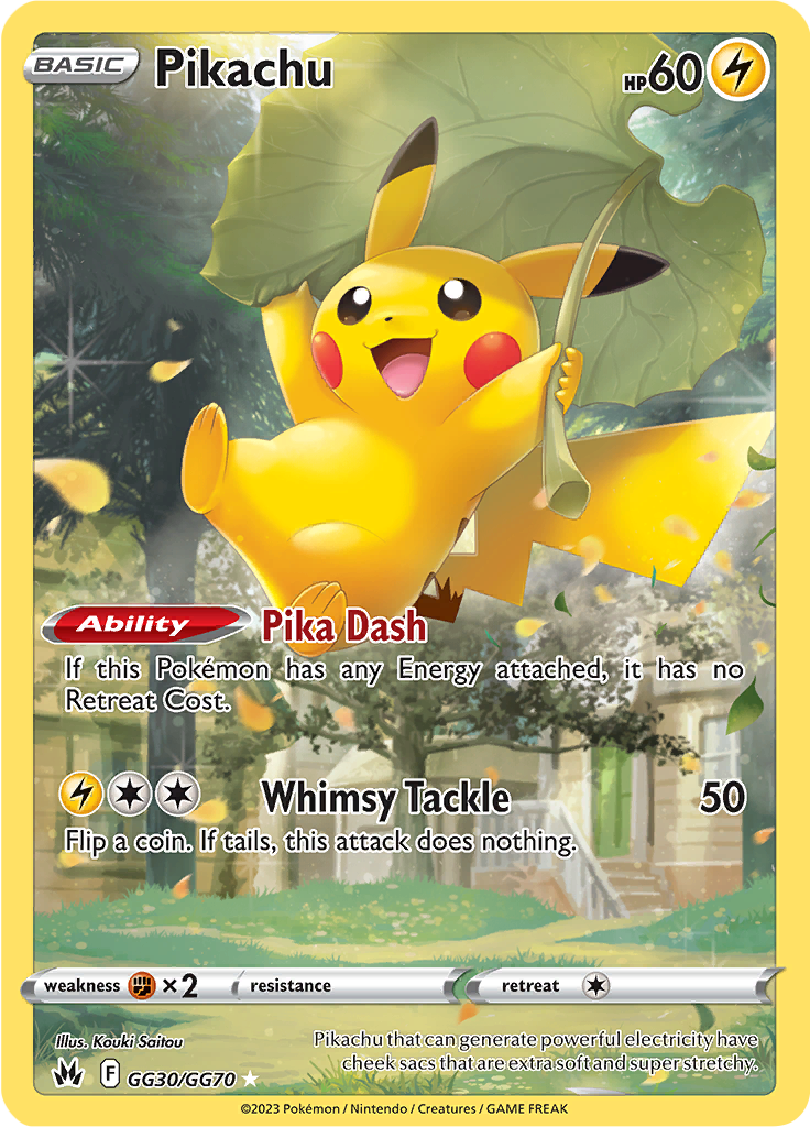 Pikachu (CRZ:GG GG30/70)