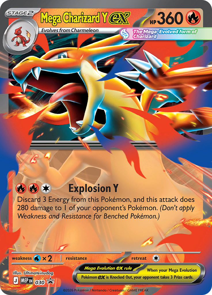 Mega Charizard Y EX (MEP 030)