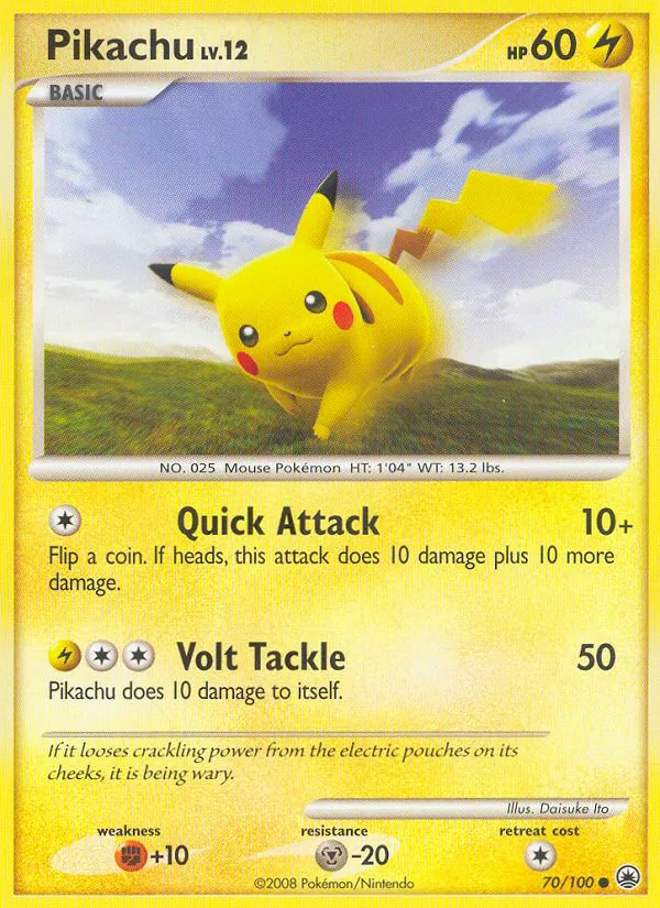Pikachu (MD 70/100)