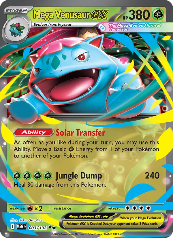 Mega Venusaur EX (MEG 003/132)