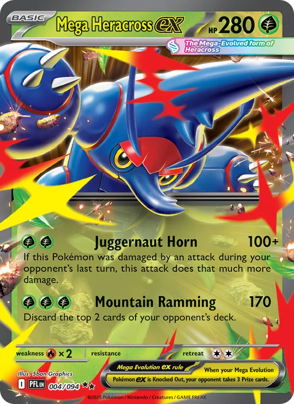 Mega Heracross EX (PFL 004/94)