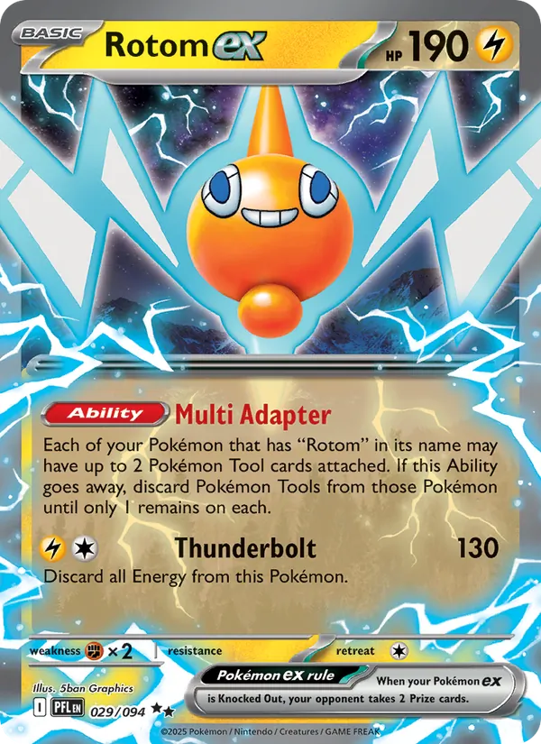 Rotom EX (PFL 029/94)
