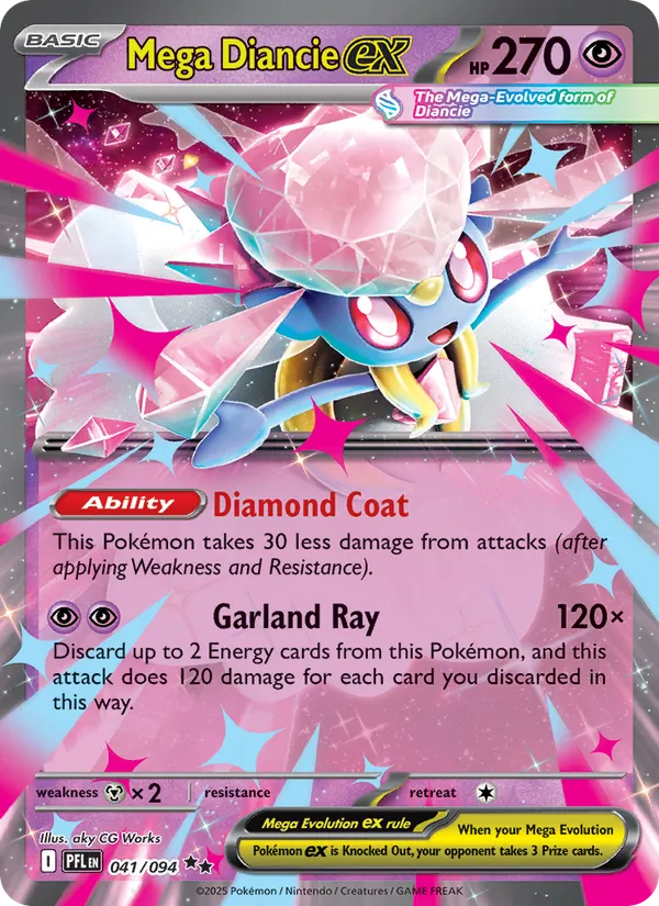 Mega Diancie EX (PFL 041/94)