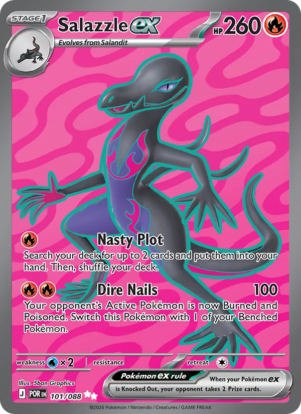 Salazzle EX (POR 101/88)