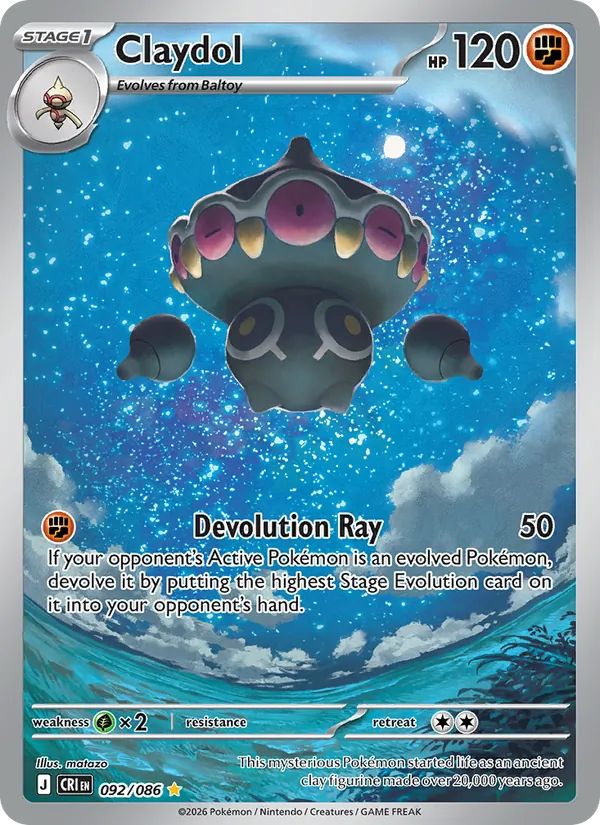 Claydol (CRI 092/86)