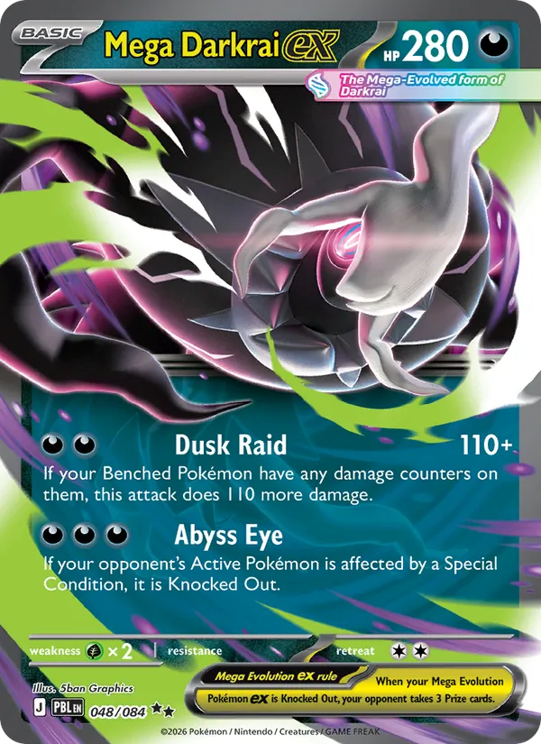 Mega Darkrai EX (PBL 048/84)