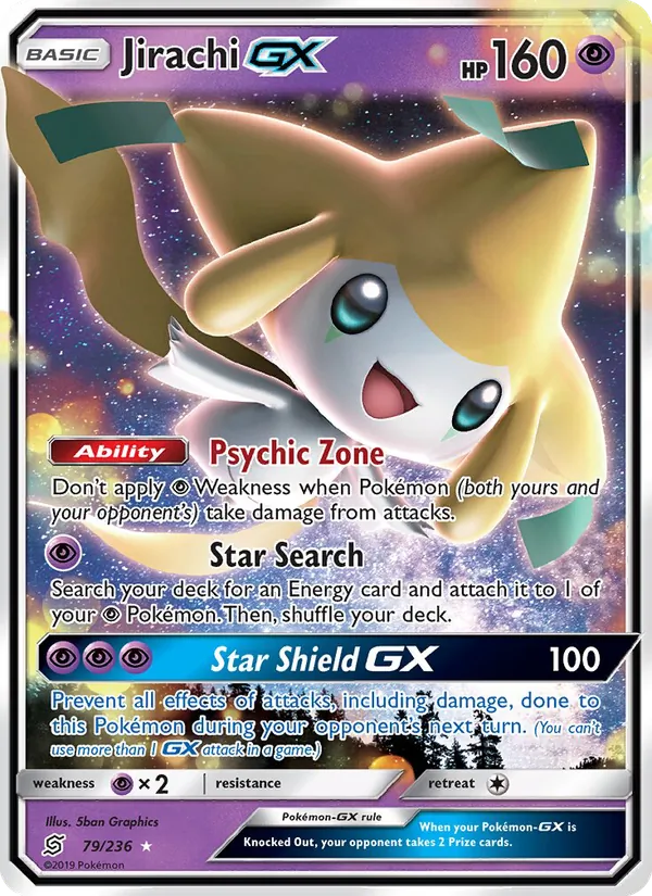 Jirachi GX (UNM 79/236)