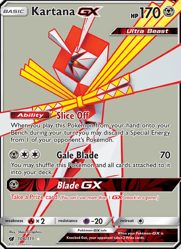 Kartana GX (CIN 106/111)
