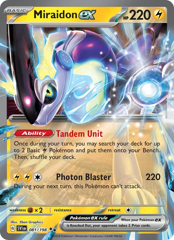 Miraidon EX (SVI 081/198)