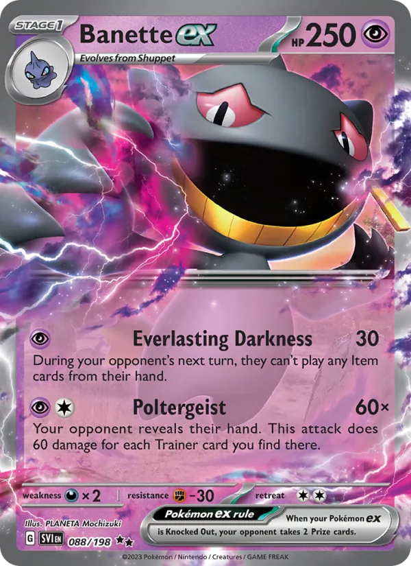 Banette EX (SVI 088/198)