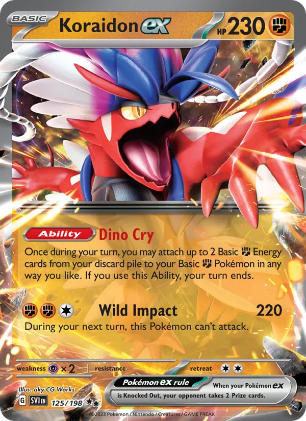 Koraidon EX (SVI 125/198)