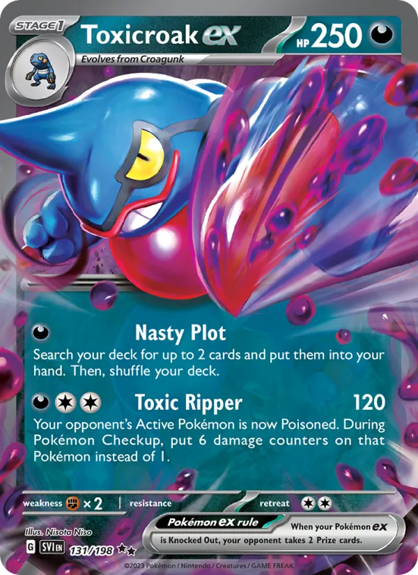 Toxicroak EX (SVI 131/198)