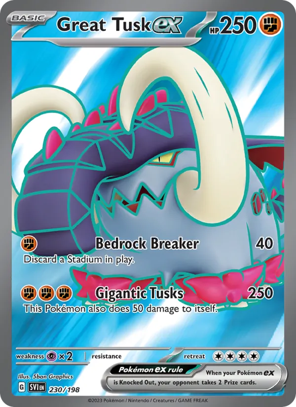 Great Tusk EX (SVI 230/198)