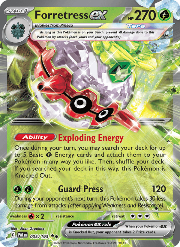 Forretress EX (PAL 005/193)