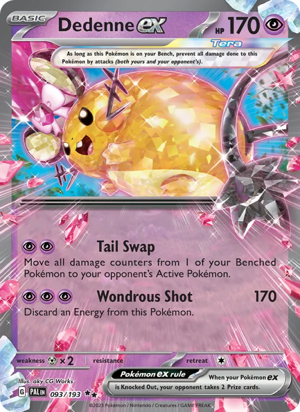 Dedenne EX (PAL 093/193)
