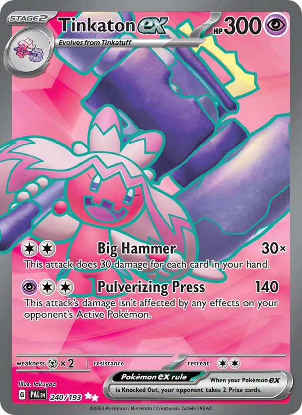Tinkaton EX (PAL 240/193)