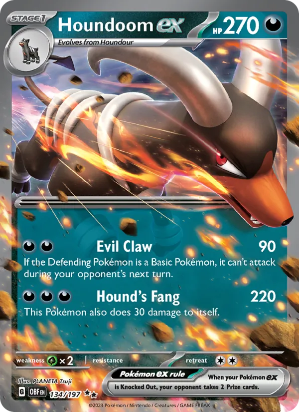 Houndoom EX (OBF 134/197)