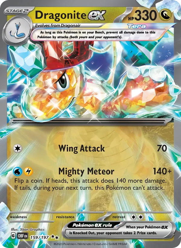 Dragonite EX (OBF 159/197)