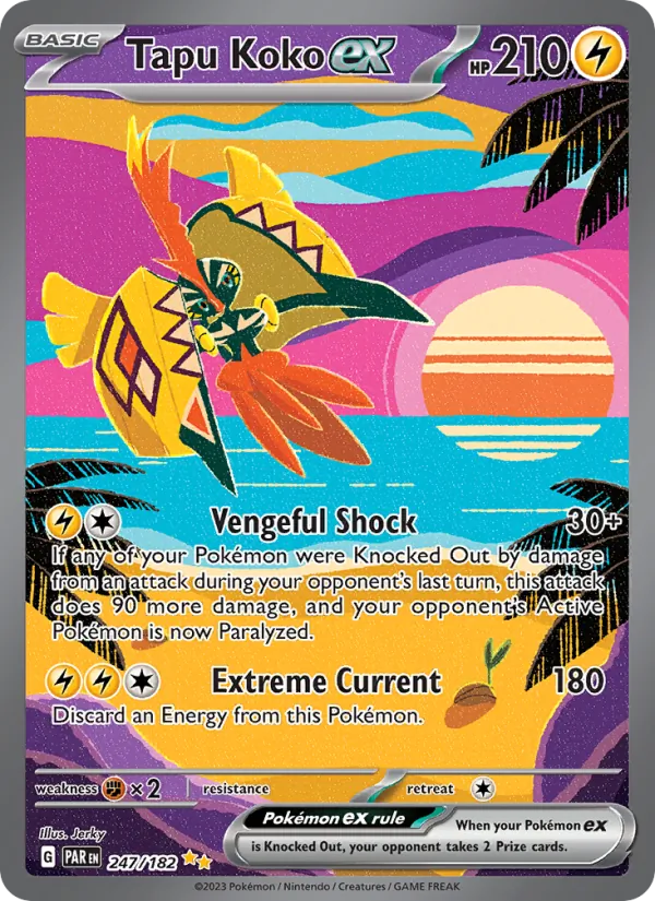 Tapu Koko EX (PAR 247/182)