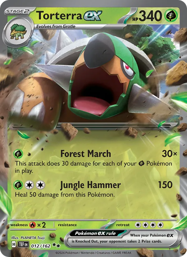 Torterra EX (TEF 012/162)
