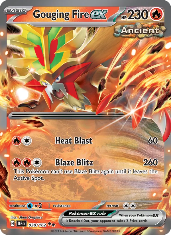 Gouging Fire EX (TEF 038/162)