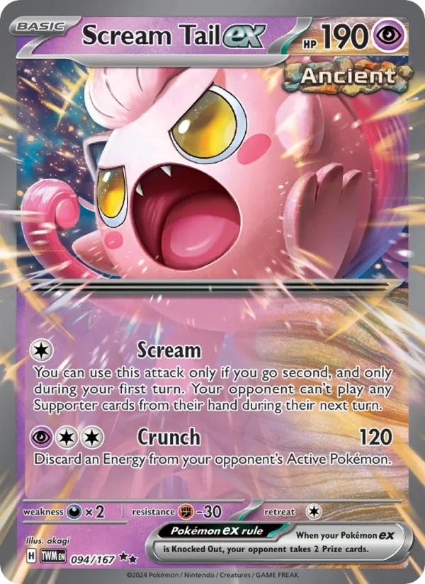 Scream Tail EX (TWM 094/167)