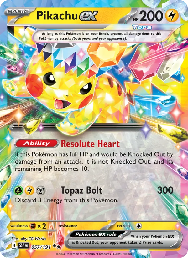 Pikachu EX (SSP 057/191)
