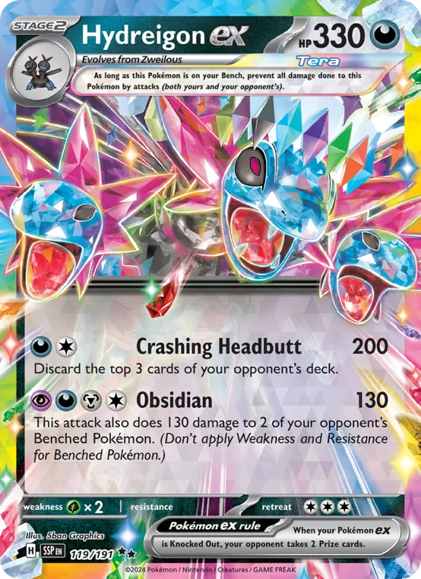 Hydreigon EX (SSP 119/191)