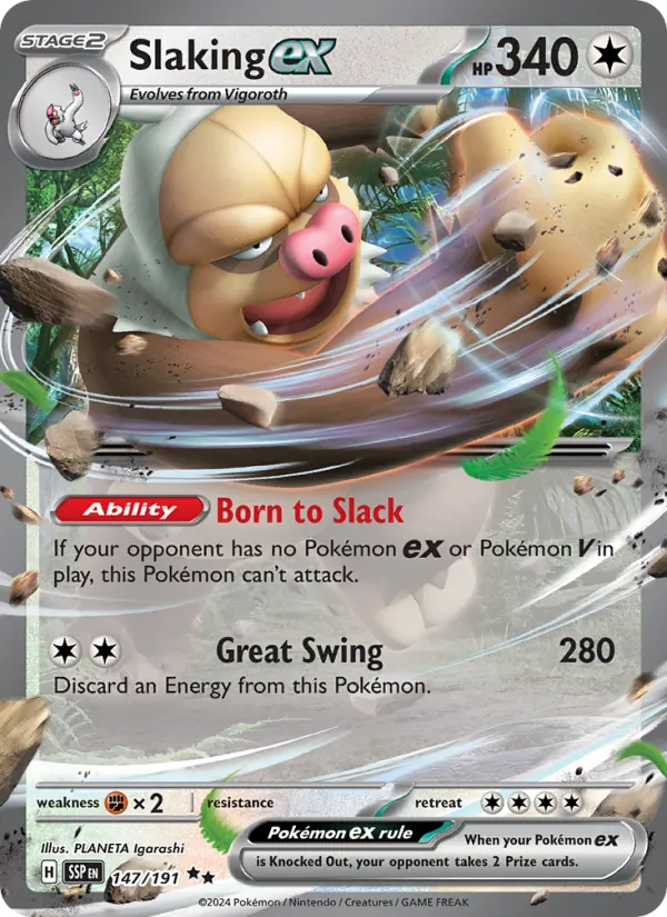 Slaking EX (SSP 147/191)