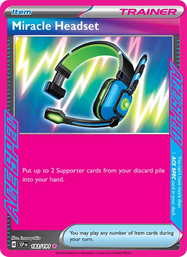 Miracle Headset (SSP 183/191)