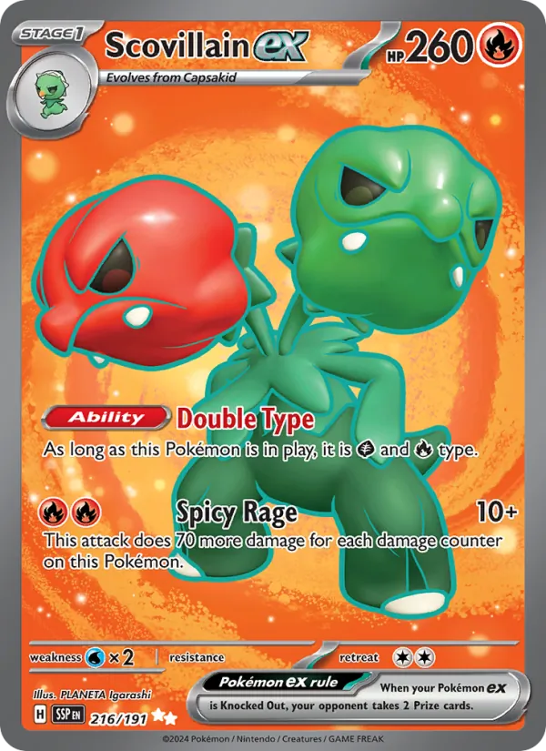 Scovillain EX (SSP 216/191)