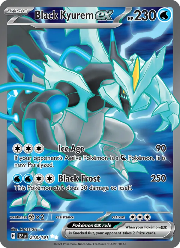 Black Kyurem EX (SSP 218/191)