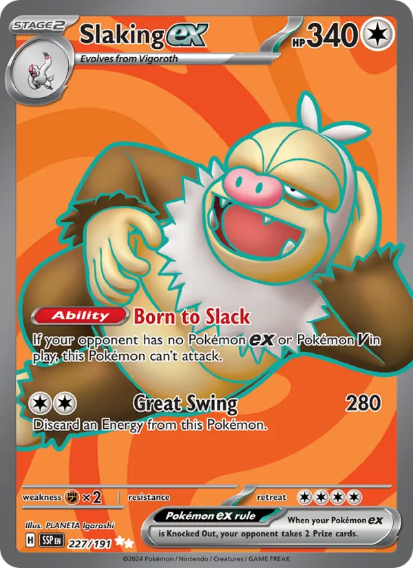 Slaking EX (SSP 227/191)