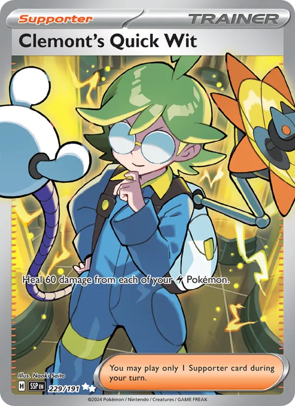Clemont's Quick Wit (SSP 229/191)
