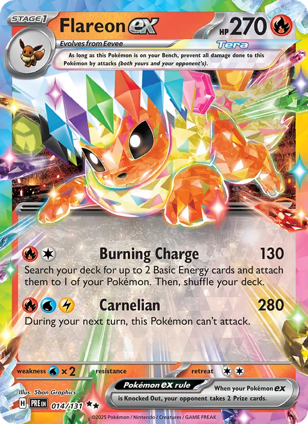 Flareon EX (PRE 014/131)