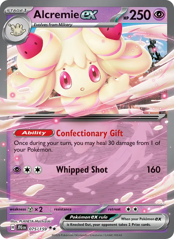 Alcremie EX (JTG 075/159)