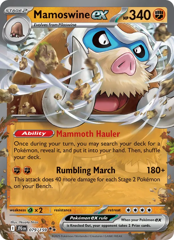 Mamoswine EX (JTG 079/159)