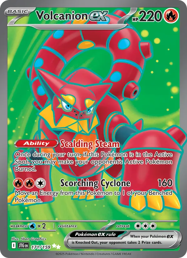 Volcanion EX (JTG 171/159)