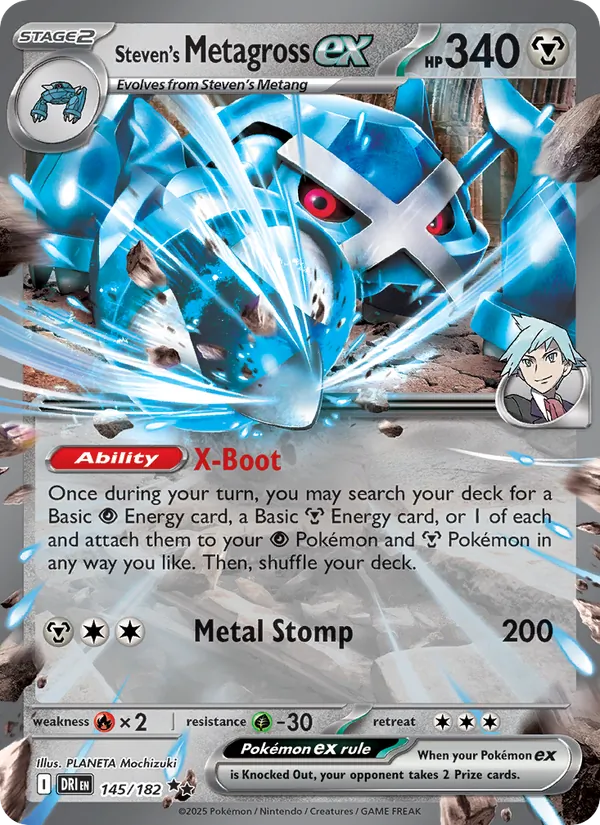 Steven's Metagross EX (DRI 145/182)