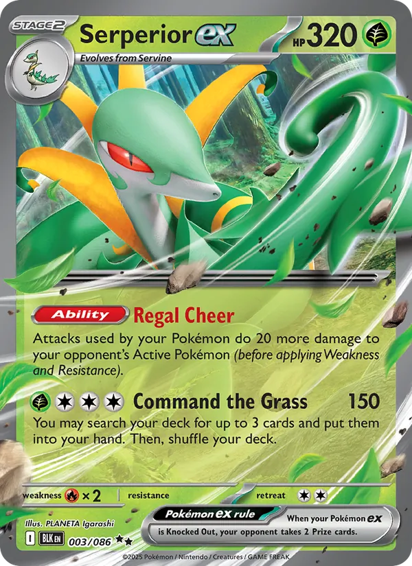 Serperior EX (BLK 003/86)