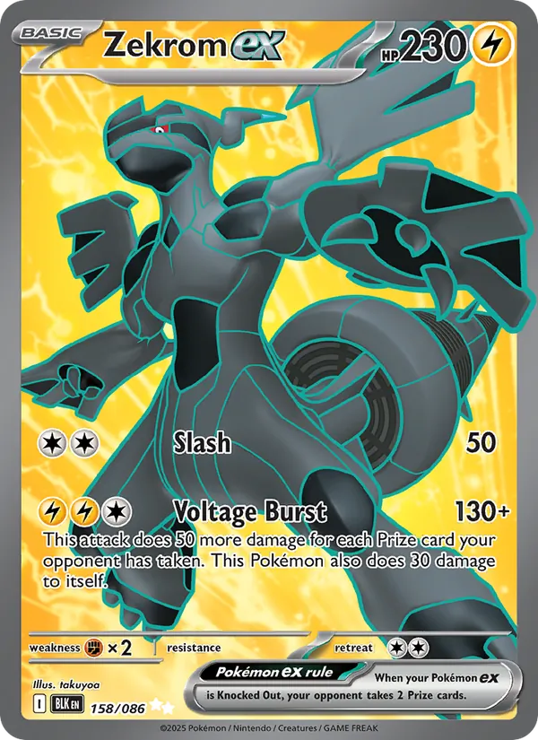 Zekrom EX (BLK 158/86)
