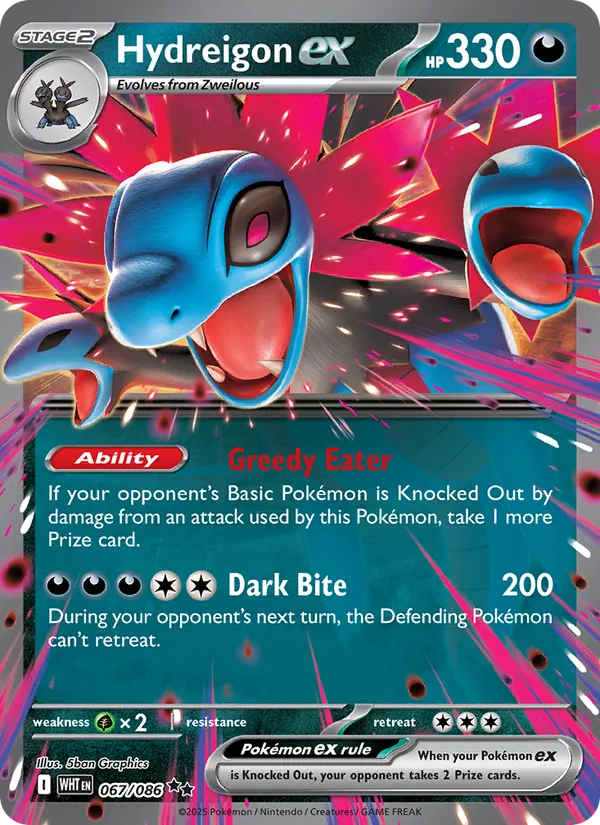 Hydreigon EX (WHT 067/86)