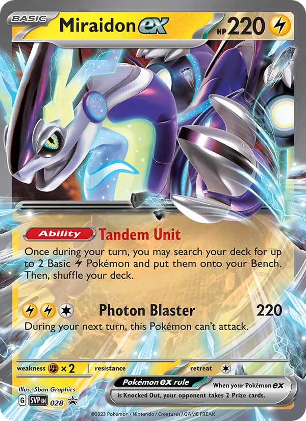 Miraidon EX (SVP 028/225)