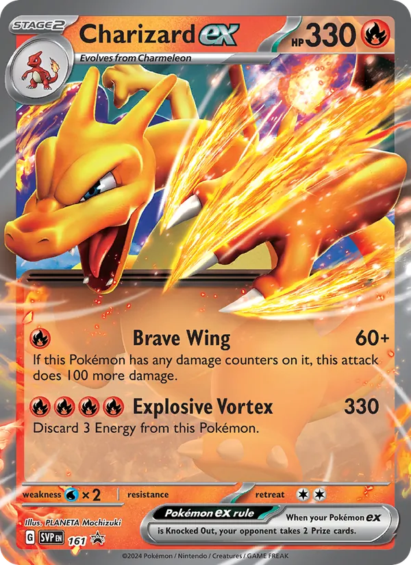 Charizard EX (SVP 161/225)