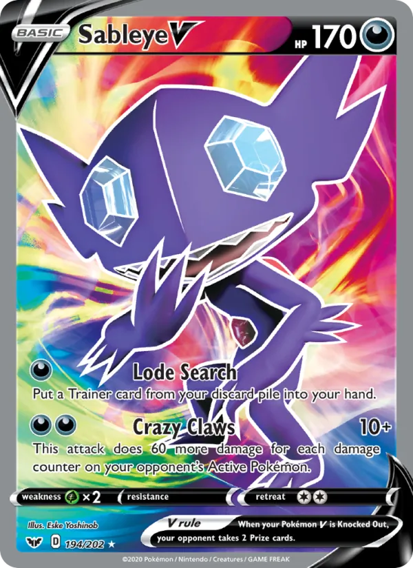 Sableye V (SSH 194/202)