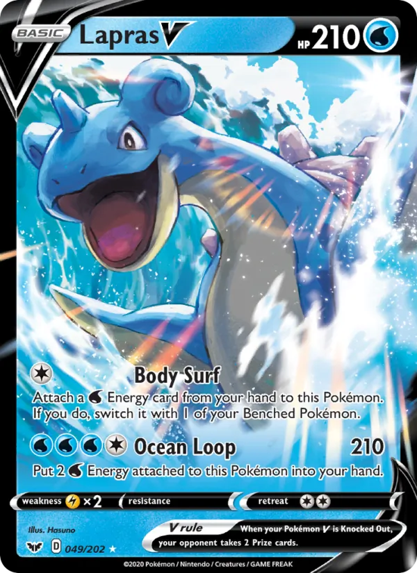 Lapras V (SSH 49/202)