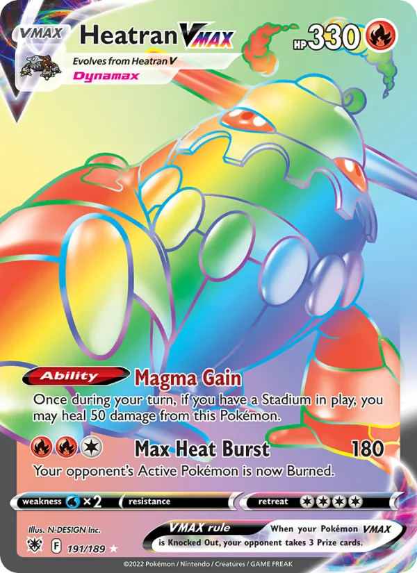 Heatran VMAX (ASR 191/189)