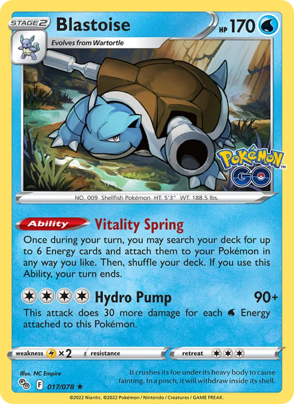Blastoise (PGO 017/78)