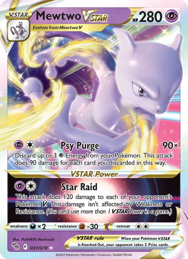 Mewtwo VSTAR (PGO 031/78)